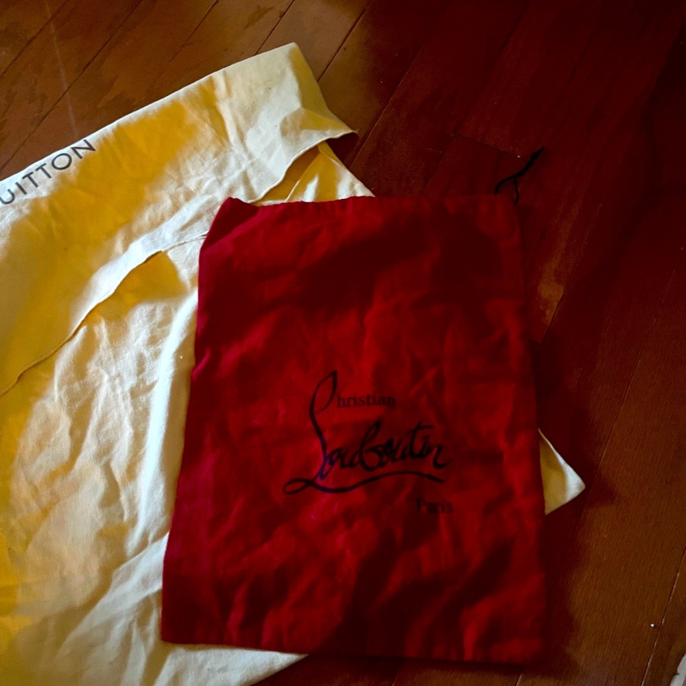 Christian Louboutin Red Logo Dust Bag